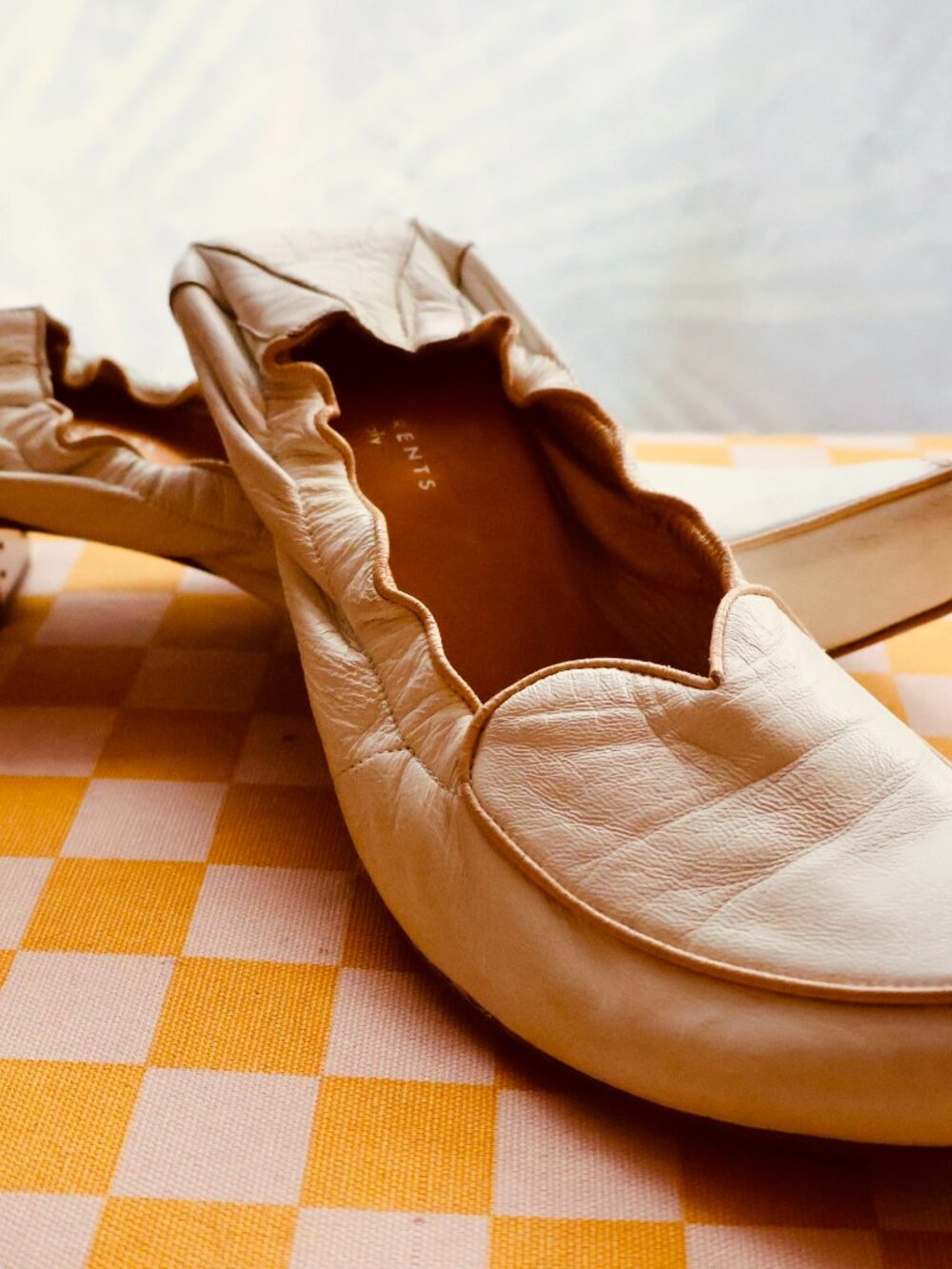✨ Rare Italian Leather "Trans - Parents" Heart Vamp Mules – Size 38 - Picture 7 of 13